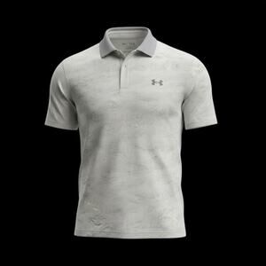 Under Armour Shirt Men's Medium Loose White Polo Golf Polyester